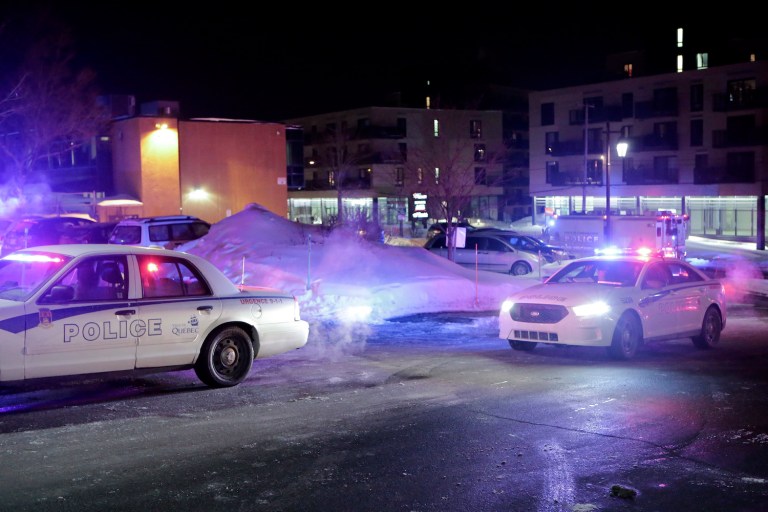 Newsrooms hinting Quebec shooting was inspired by islamophobia without any real evidence. (THE CANADIAN PRESS/Francis Vachon)