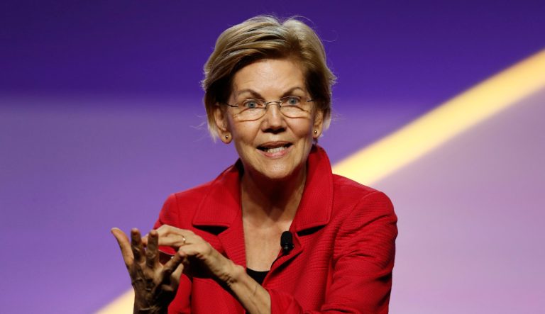 Democratic presidential candidate Sen. Elizabeth Warren