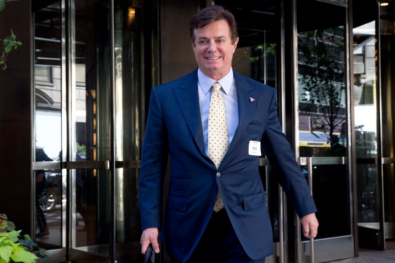 Donald Trump's campaign chairman Paul Manafort has resigned, according to a campaign statement. (AP Photo/Mary Altaffer, File)