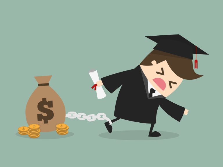 Government policies to extend student loans to help cover the cost of college are creating the very problem they purport to solve. Easy credit drives up the demand for higher education, which in turn drives up the price. (iStock Photo)