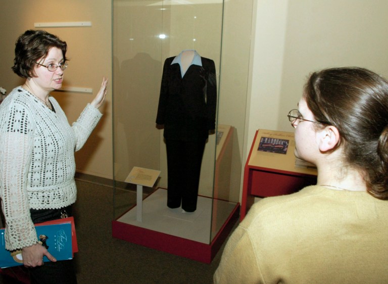 Margaret Koch, exhibition designer for the 
