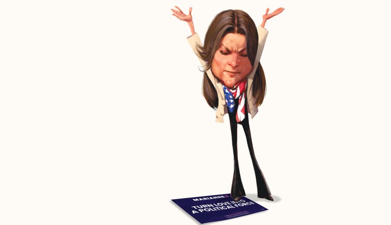 Faith healer: Marianne Williamson wants to restore the spirit of America