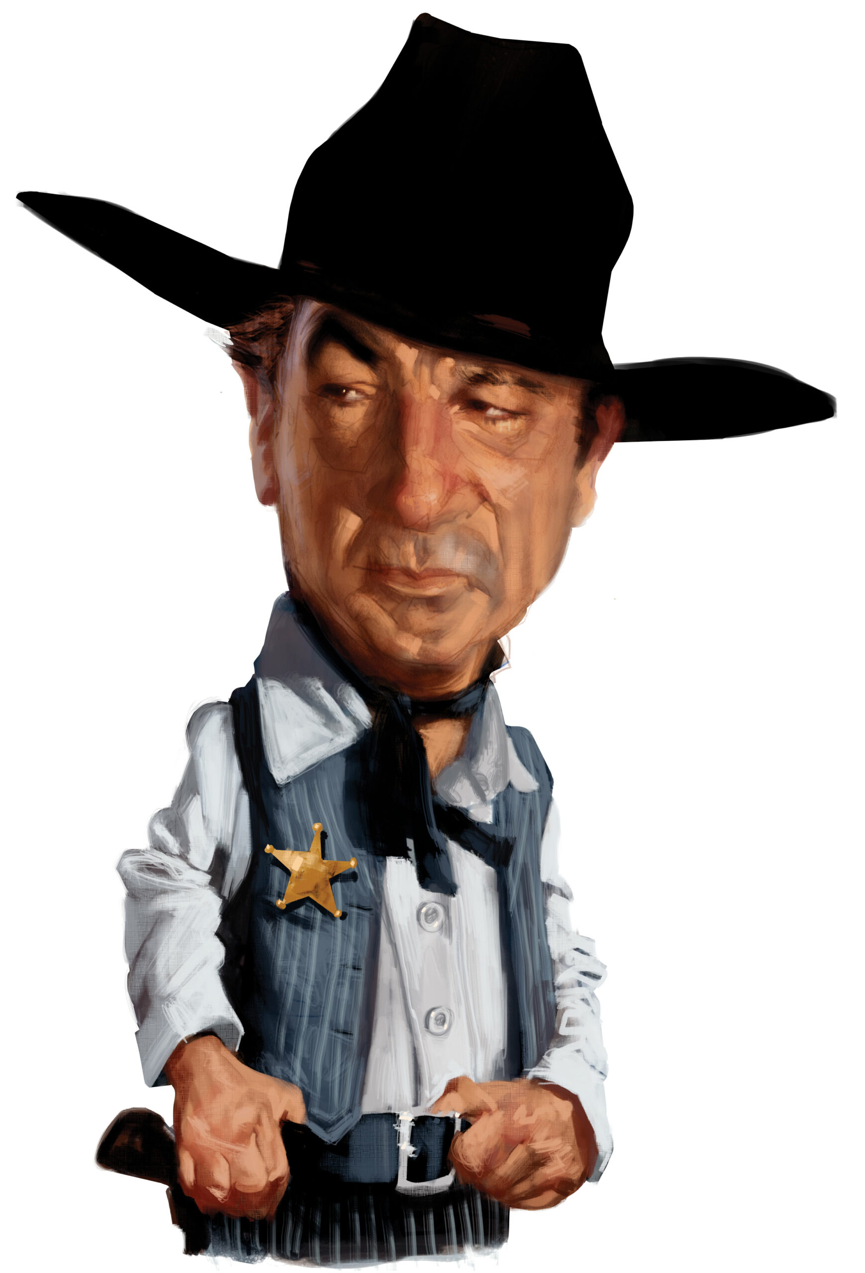 Cowboy in the Shade