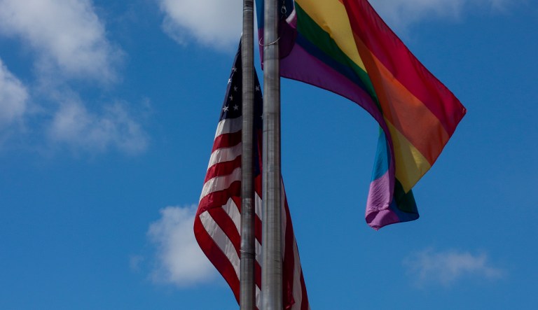 Mississippi veterans cemetery replaces American flag with gay pride flag