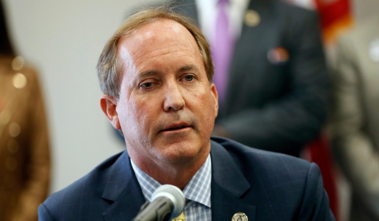 Republican Texas Attorney General Ken Paxton.