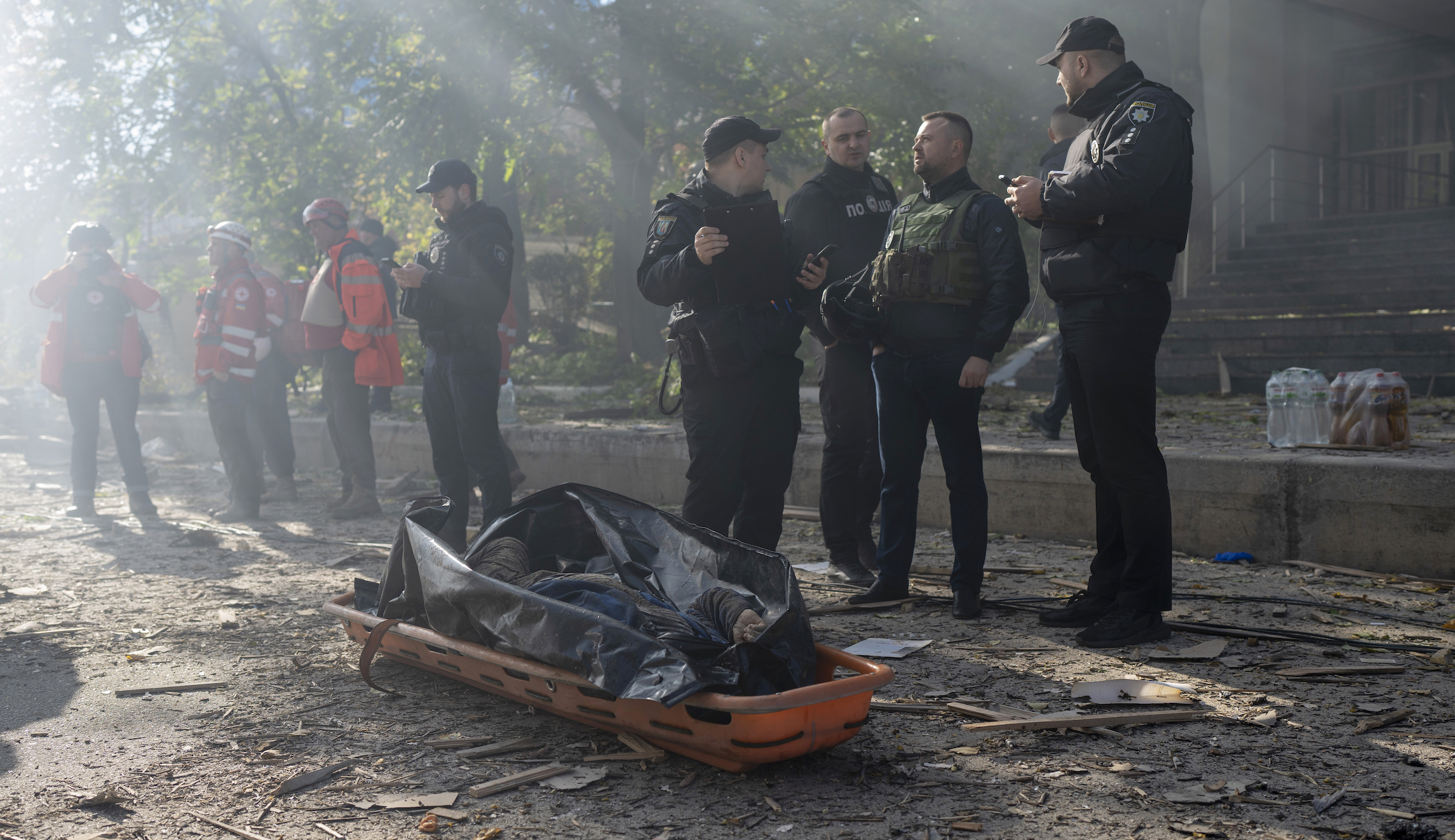 Iranian personnel were in Crimea training Russia on use of drones: White House