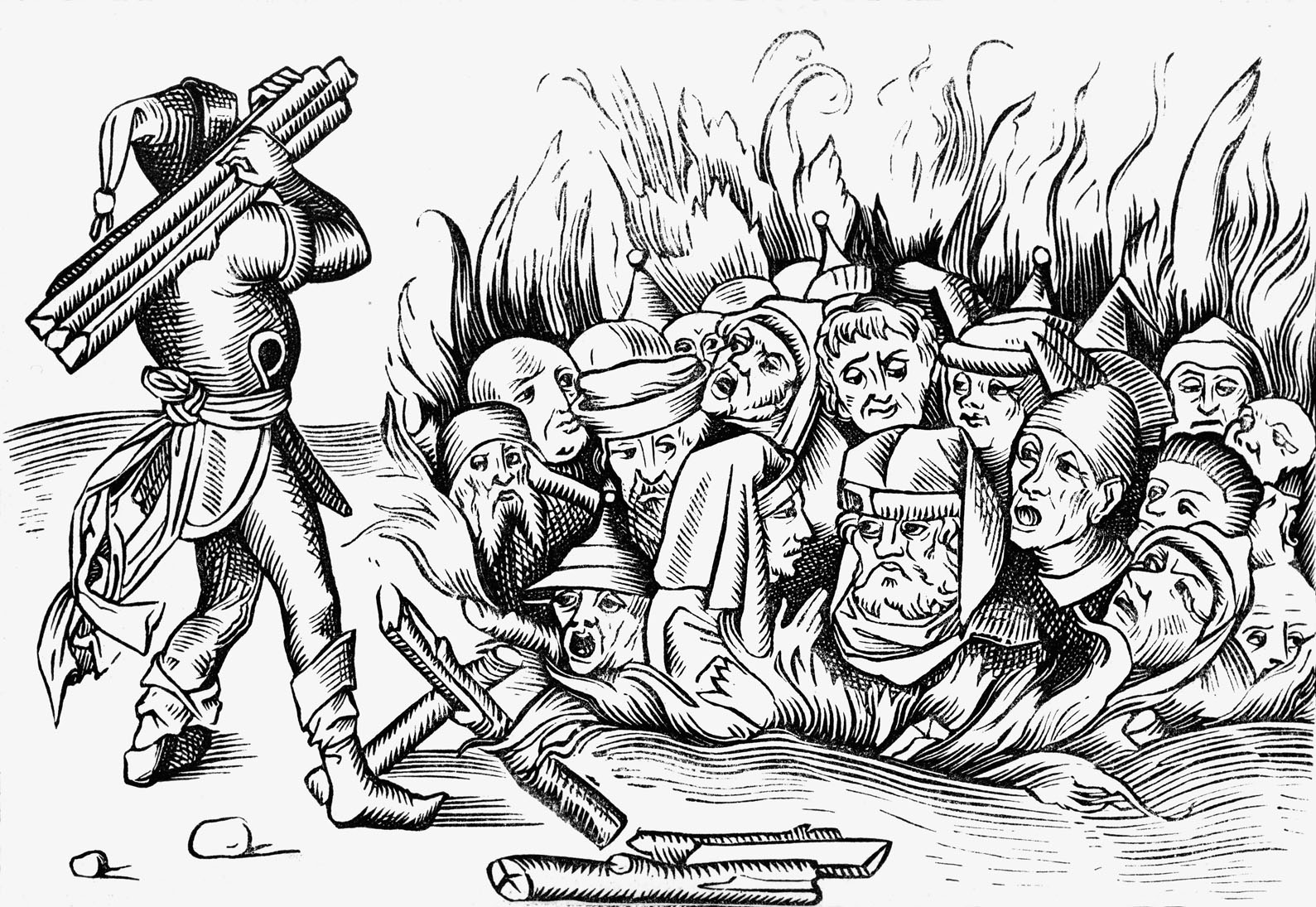 Do plagues make us hate?