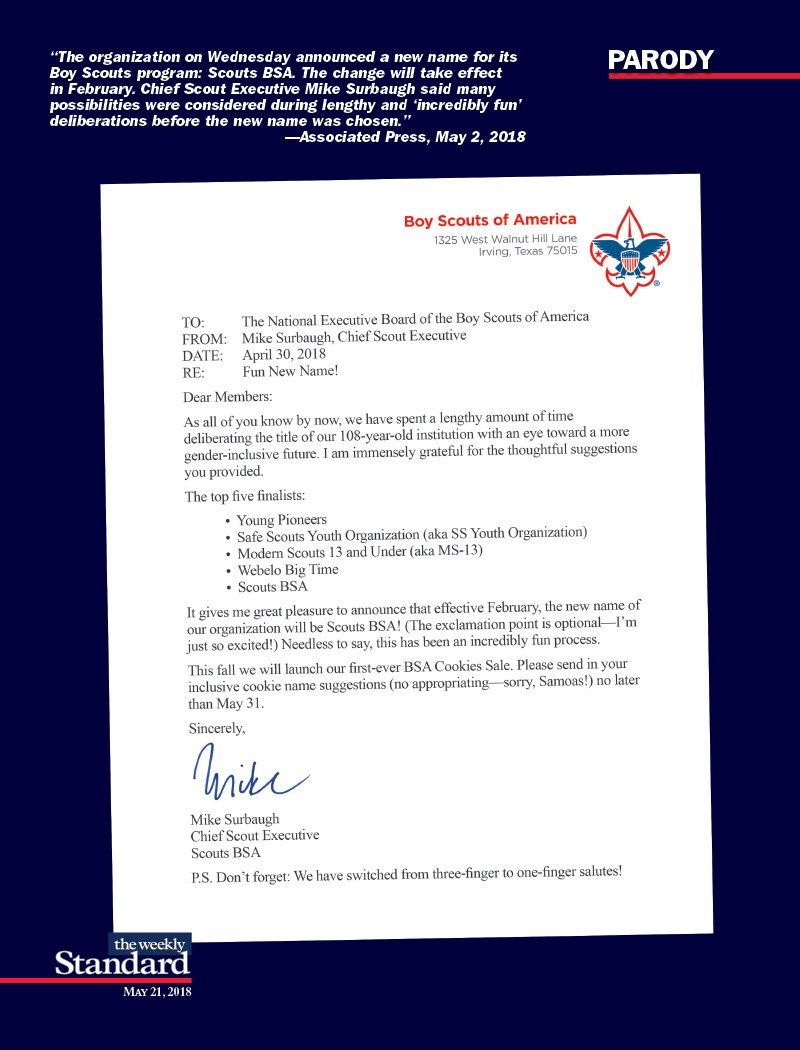 Rebranding the Boy Scouts