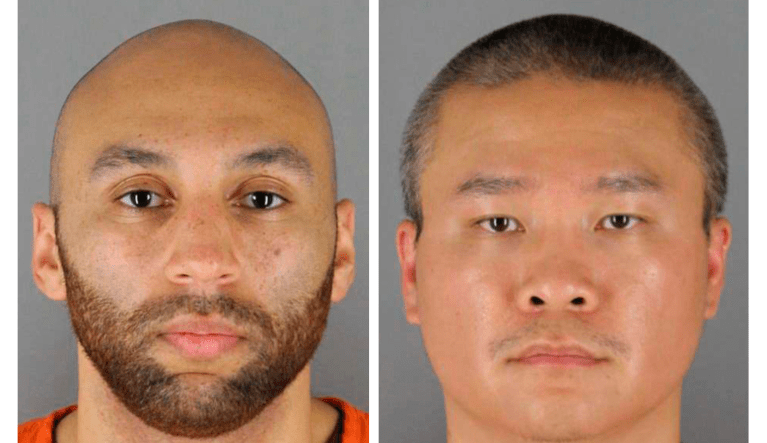 Two former police officers sentenced to prison for violating George Floyd’s civil rights