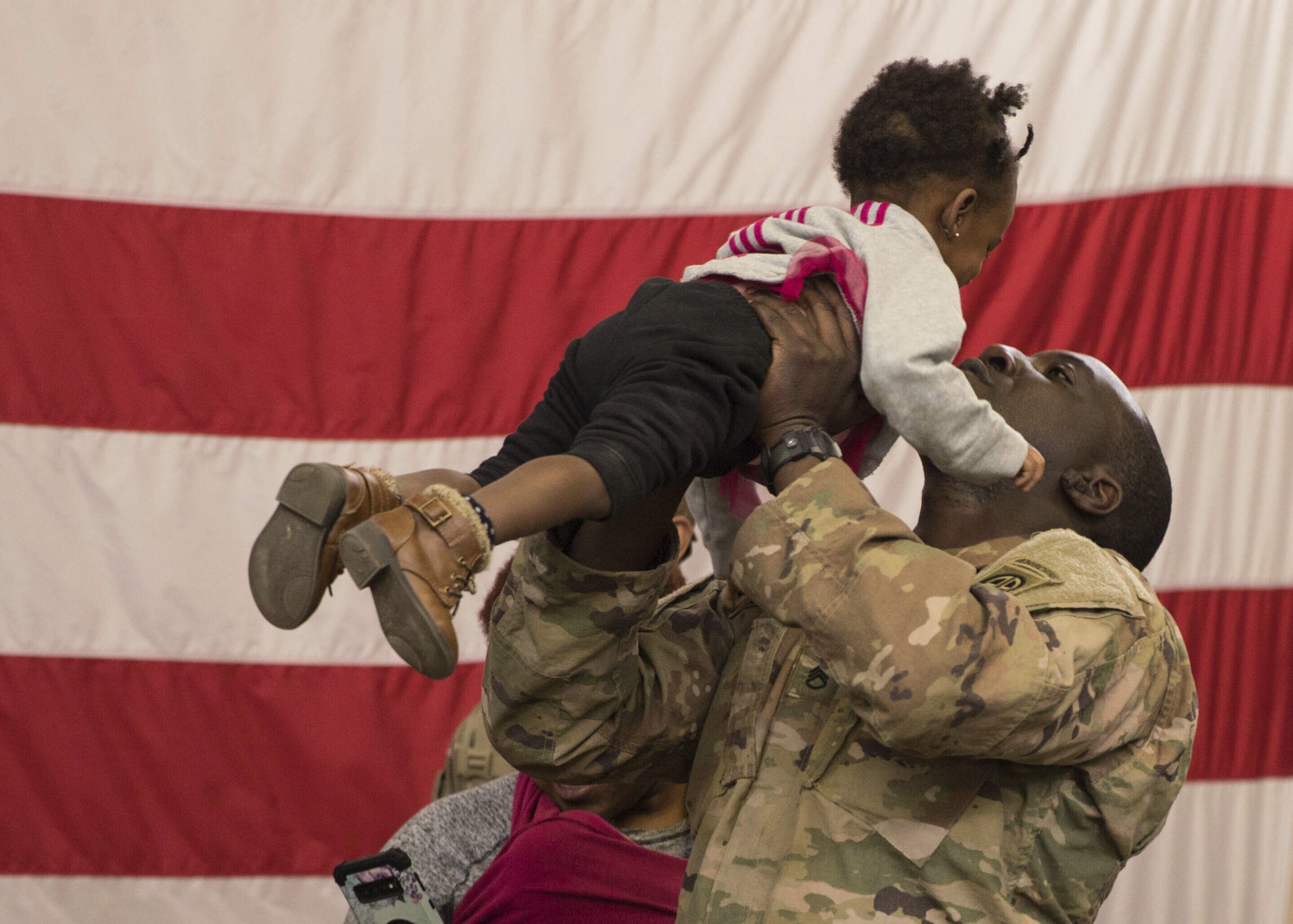 Troops return home