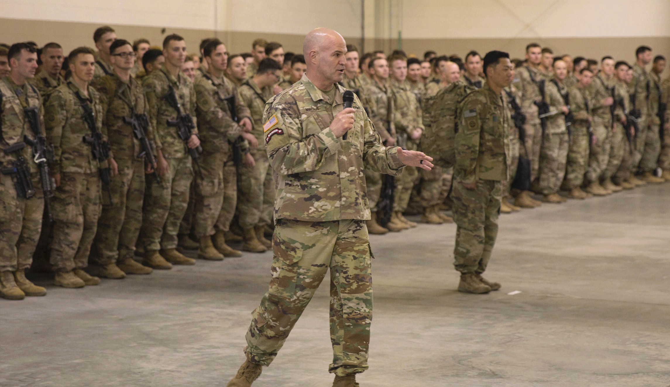 Some troops deployed amid Iran tensions return home