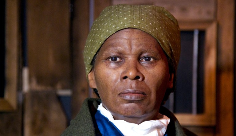 A wax likeness of the renowned abolitionist and conductor of the Underground Railroad Harriet Ross Tubman is unveiled at the Presidents Gallery by Madame Tussauds in Washington in celebration of Black History Month, Tuesday, February 7, 2012.