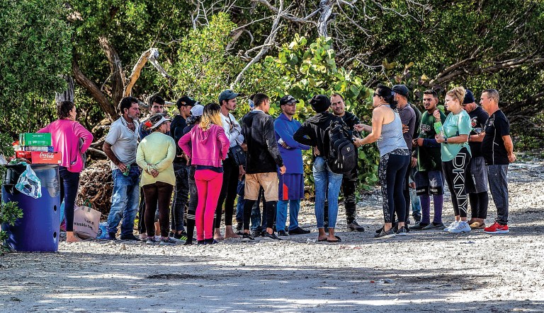 Biden’s Coast Guard sends SOS to DeSantis