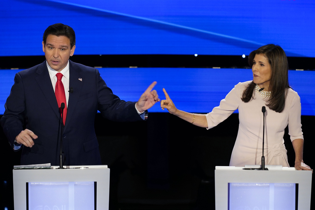 Nikki Haley’s DeSantis dance