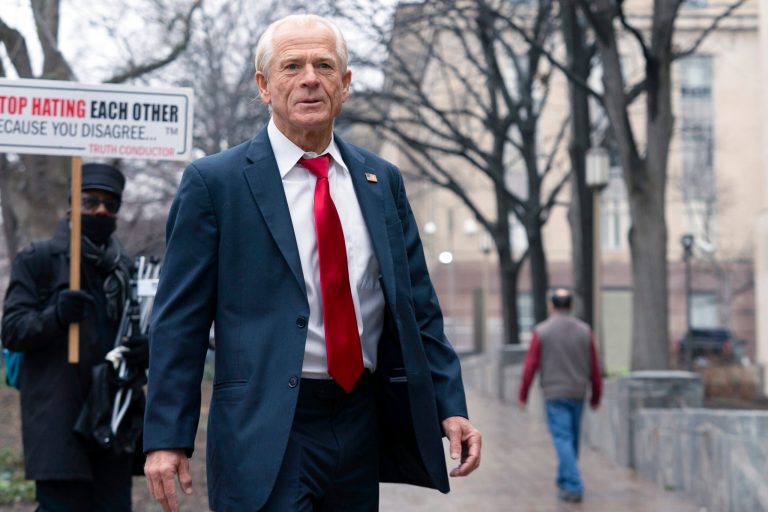 Ex-Trump aide Peter Navarro ordered to report to prison next week