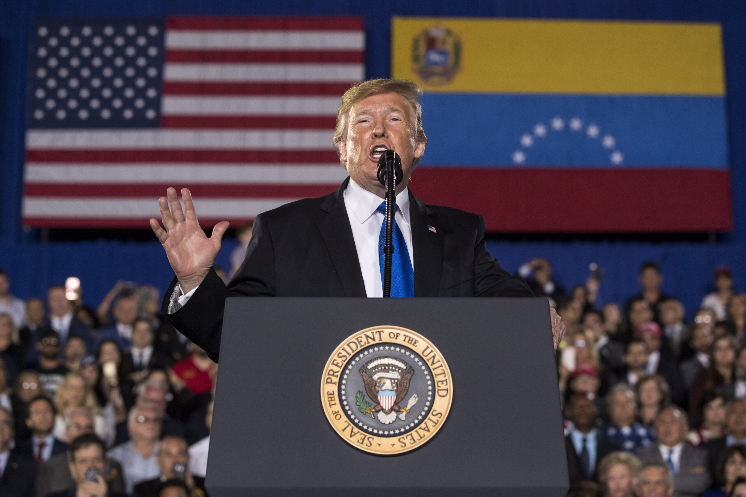 Trump calls socialist Maduro 'a Cuban puppet'
