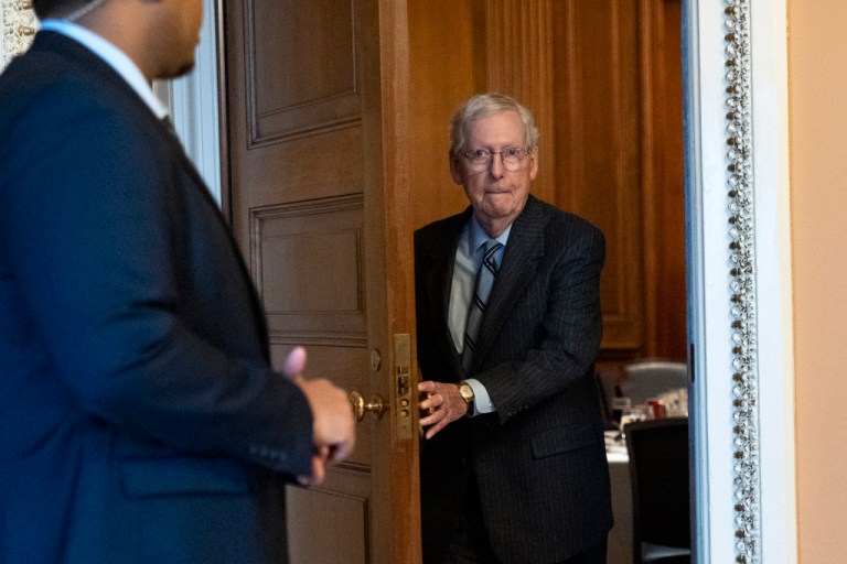 The Debrief with Hugo Gurdon: McConnell’s link to the Supreme Court immunity case