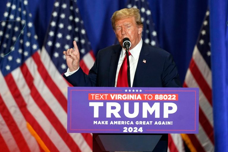 Trump says Nancy Pelosi and Nikki Haley are ‘interchangeable’