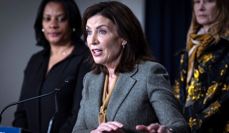 Kathy Hochul deploys National Guard to conduct bag checks in NYC subway