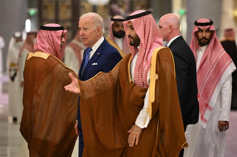 Obviously, Saudi Arabia’s enlightened despotism is not as depraved as Hamas’s genocidal totalitarianism