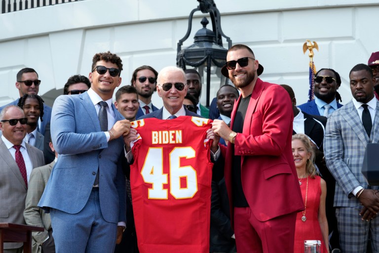WATCH LIVE: President Biden welcomes the Kansas City Chiefs to the White House