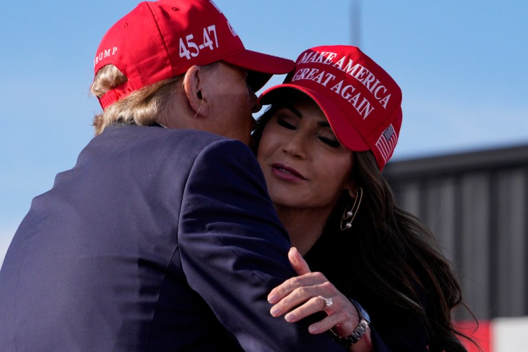 Noem won’t say whether she and Trump have discussed dog story as VP chances appear to slim