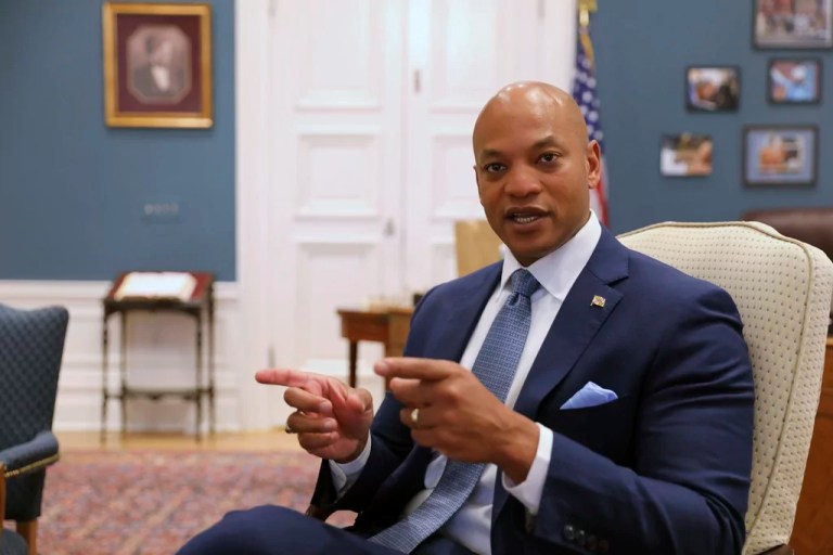 Wes Moore reiterates support for Biden when asked about replacing him