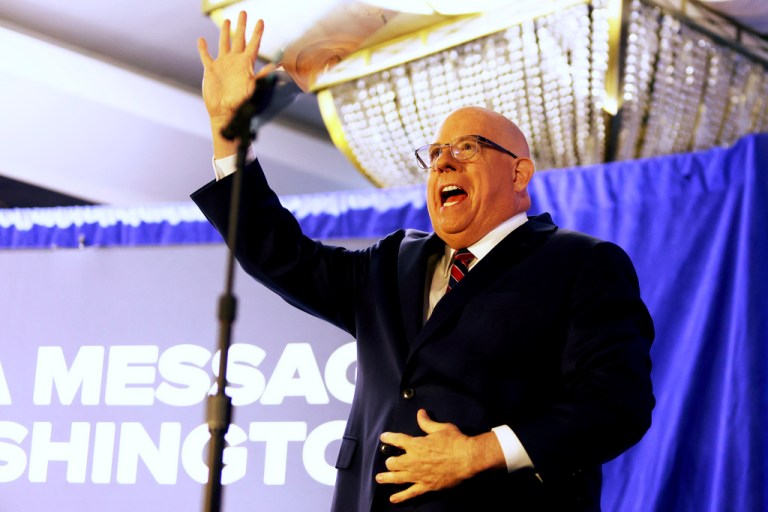 Loyalty tests threaten Larry Hogan’s Senate campaign