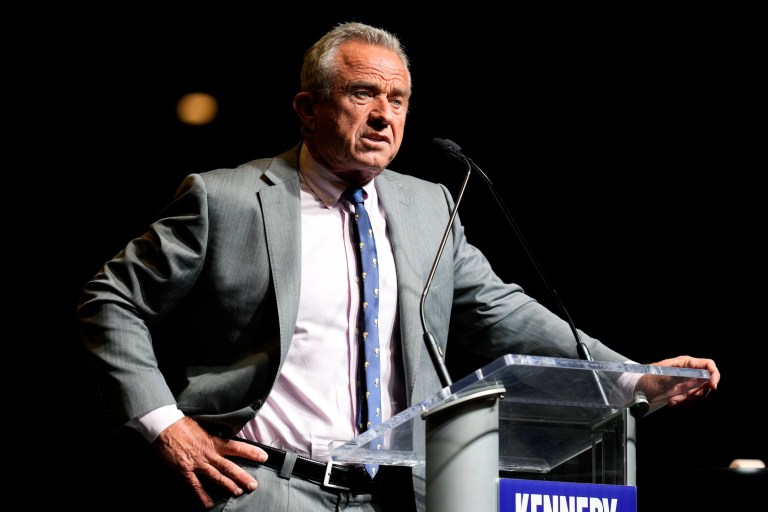 RFK Jr. campaign laughs off idea parasite that ate part of his brain has lingering effects on his fitness