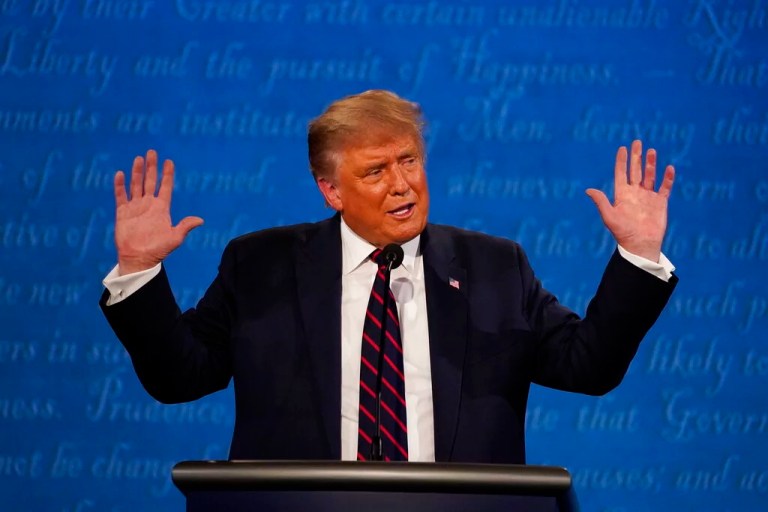 Trump should forget 2020 at debate