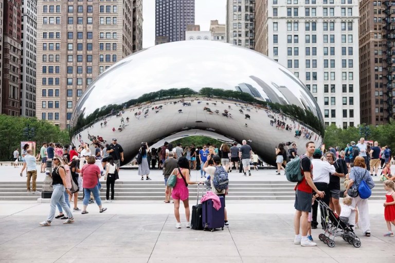 Chicago’s ‘Bean’ reopens after lengthy refurbishment