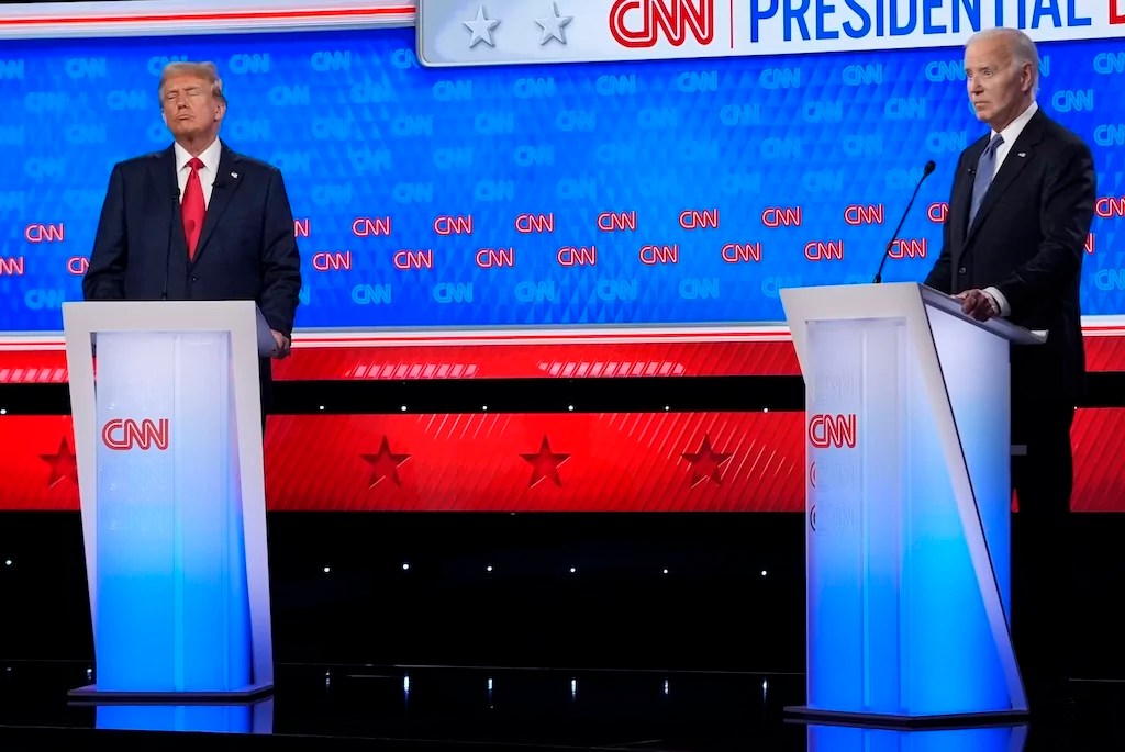 First presidential debate ends