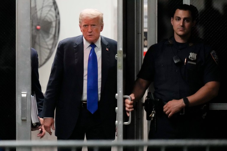 Trump says tweets used in hush money trial are protected by immunity