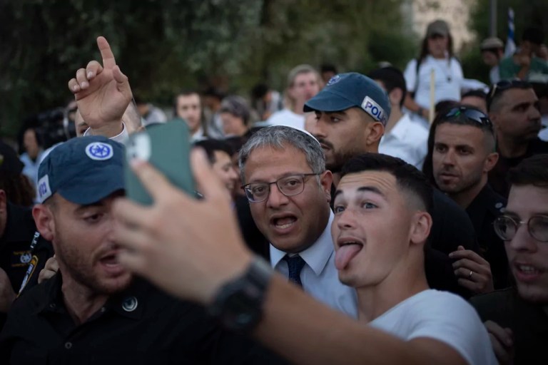Israeli defense chief says Ben-Gvir ‘trying to blow up Middle East’