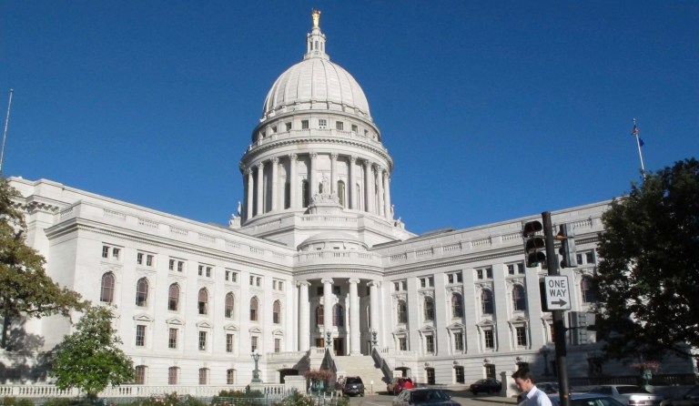 Wisconsin voters reject two measures that would have decreased governor’s spending powers