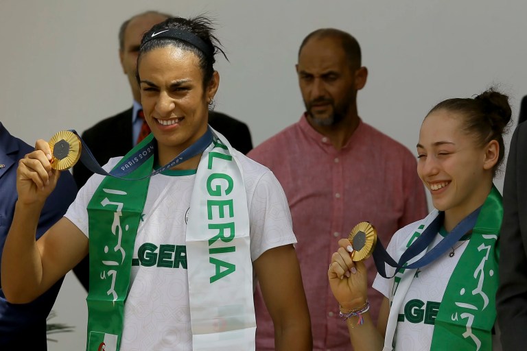 Algerian Olympic medalist files online harassment complaint over gender scrutiny
