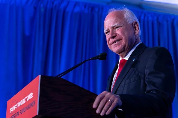 Why Harris followed Clinton’s lead and picked another Tim for VP