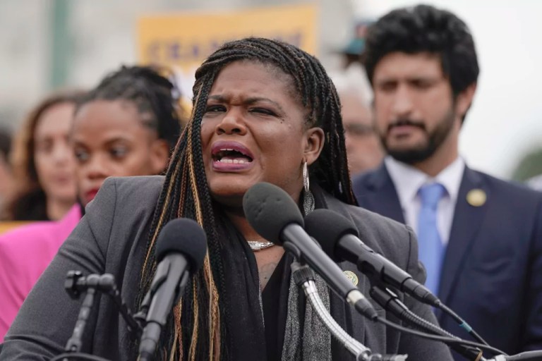 ‘Squad’ rallies behind Cori Bush ahead of competitive primary
