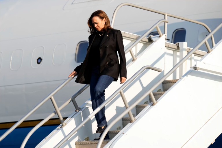 Kamala Harris is burdened by what has been 