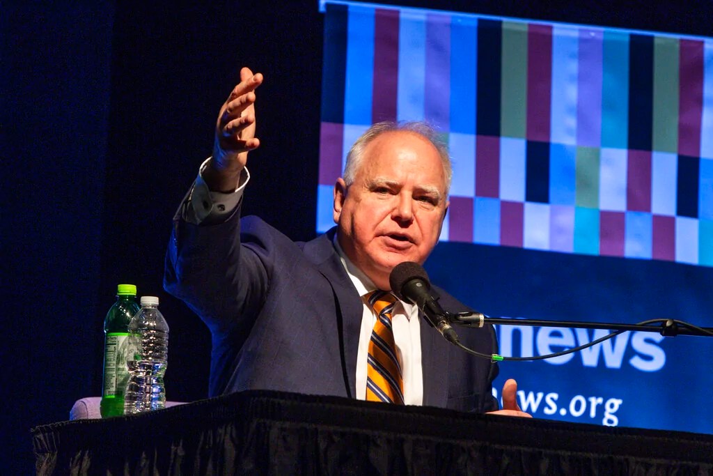 Walz: Debate viewers saw a president ‘for all America in Kamala Harris’