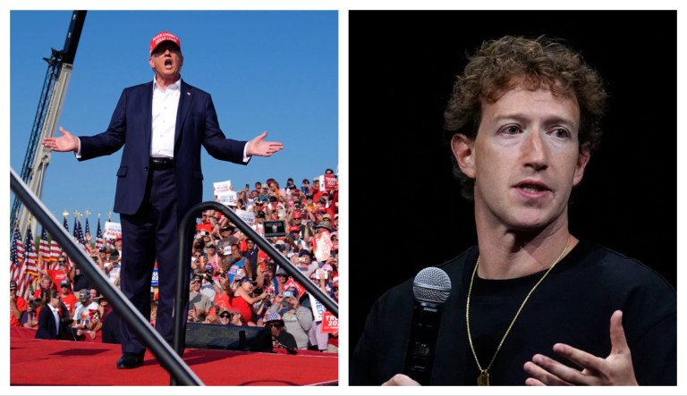 Trump says Zuckerberg told him there’s ‘no way’ he can support a Democrat in the 2024 election