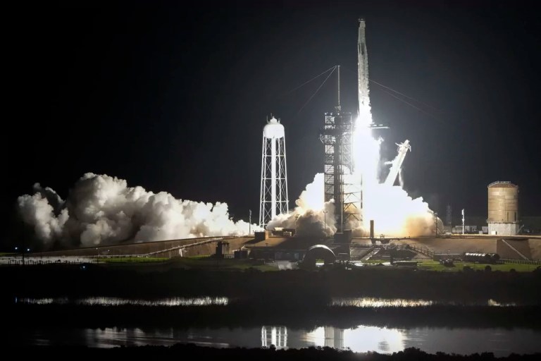 Billionaire returns to orbit for landmark spacewalk with SpaceX