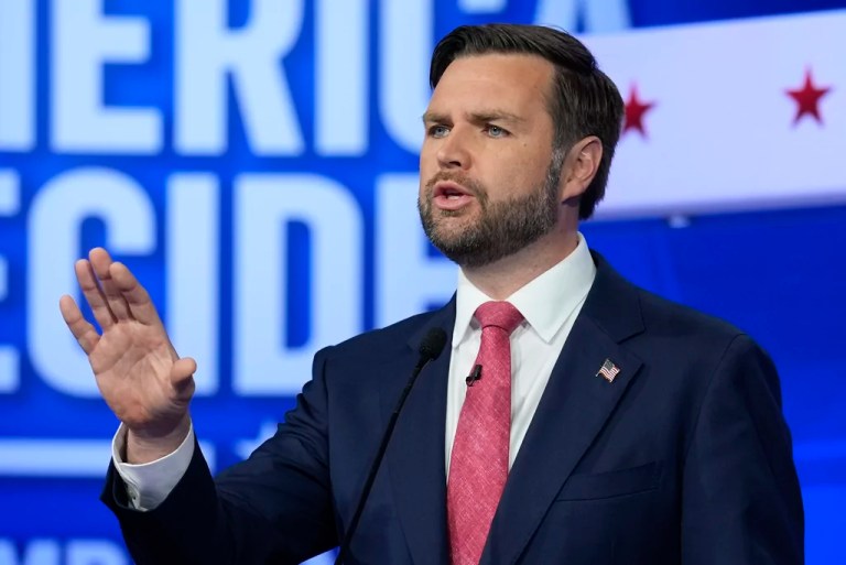 Vance hits White House on foreign solar imports in climate portion of debate