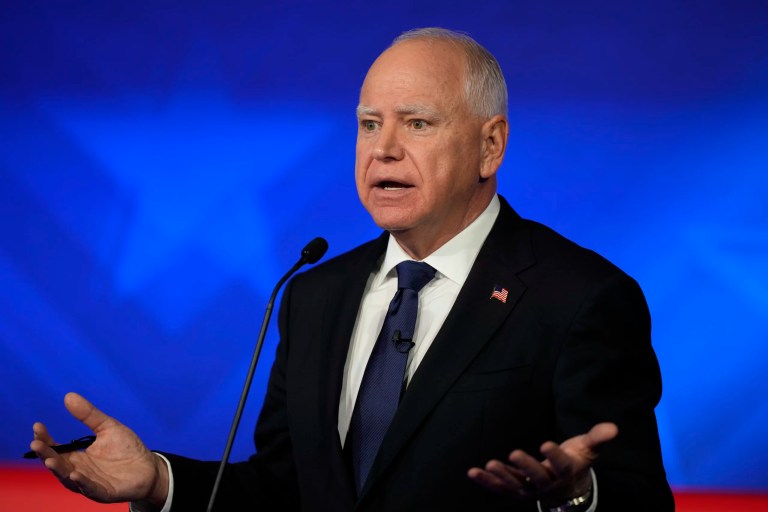 Tim Walz’s ‘crowded theater’ argument was debunked ages ago