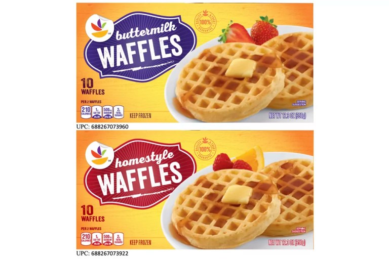 Waffles and other breakfast foods recalled due to listeria concerns