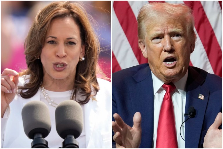 Paths to victory for Harris and Trump in 2024