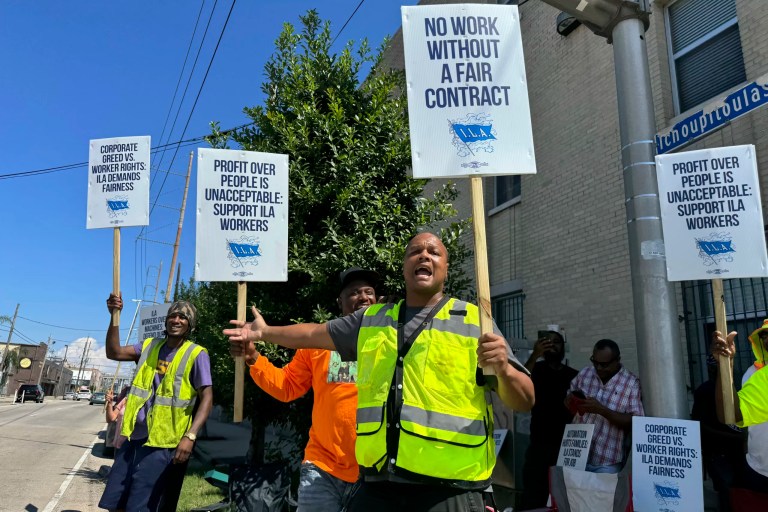 ILA President Harold Daggett dismisses crippling US economy as port strike begins