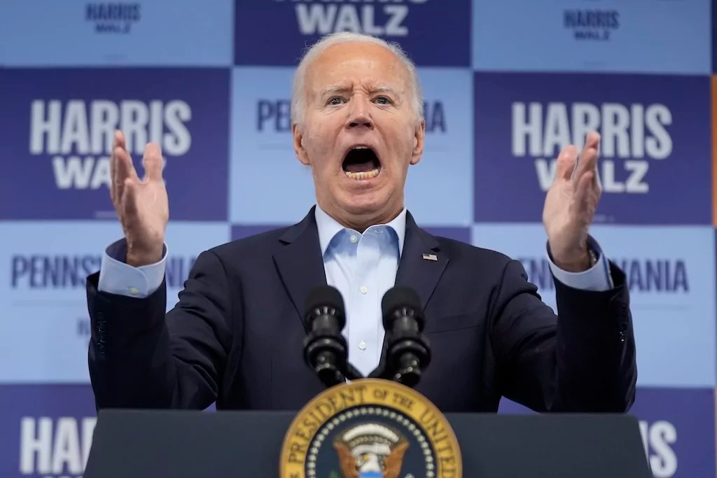 Of course Biden called Trump supporters garbage