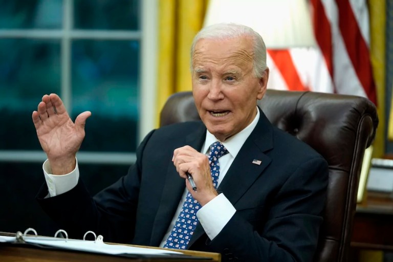 WATCH LIVE: Biden speaks at White House press briefing
