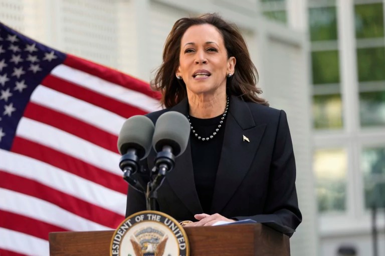Harris talks ‘vibes,’ bashes Trump, and has a beer with Stephen Colbert